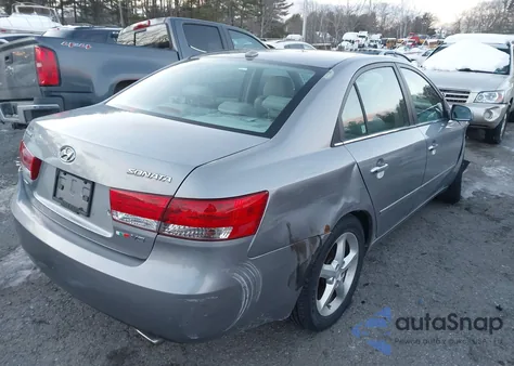 2008 Hyundai Sonata Limited V6/Se V6 z USA, uszkodzony, nr VIN 5NPEU46F78H311033